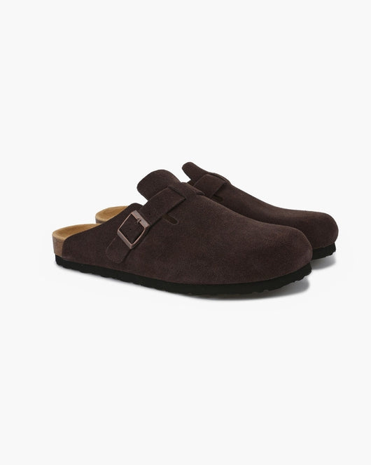 Old Money Suede Clogs