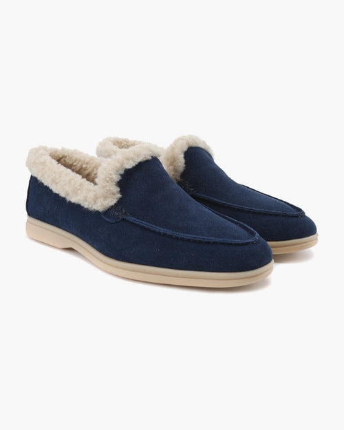 Fur-Lined Premium Loafers