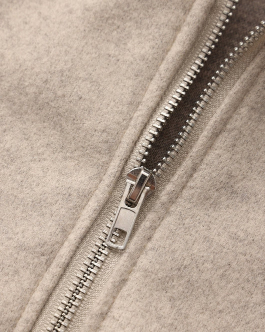 Marlow Wool Zip Coat