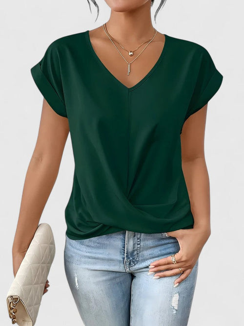 Mahrianne | V-Neck Casual Top