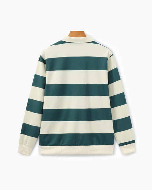 Vintage Stripe Rugby Polo