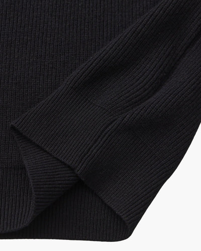 Refined Half-Zip Knit Pullover