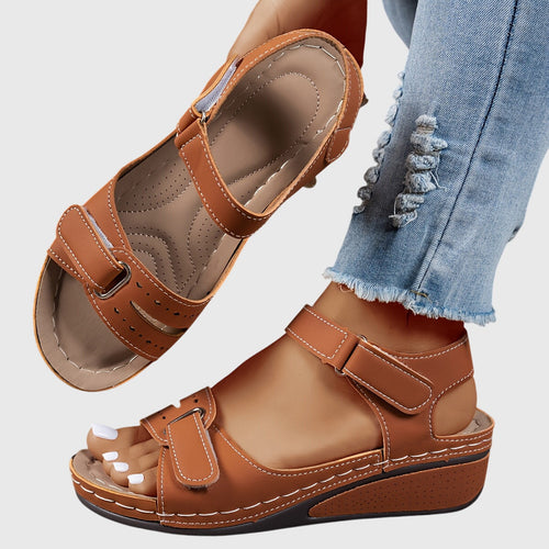 Crystal | Comfortable Flat Sandals