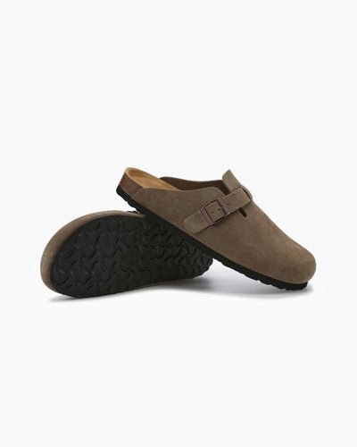 Old Money Suede Clogs