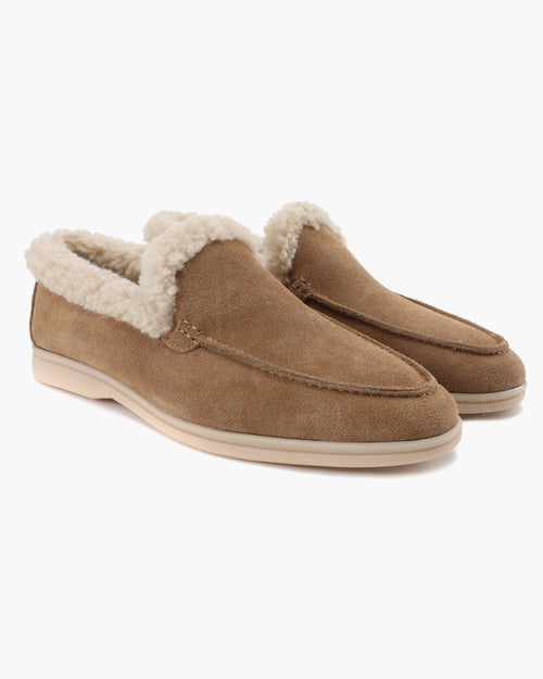 Fur-Lined Premium Loafers