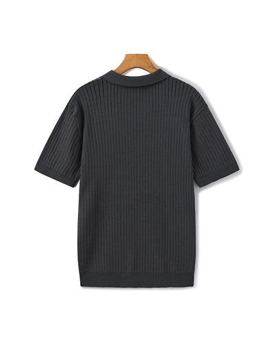 Premium Ribbed Polo