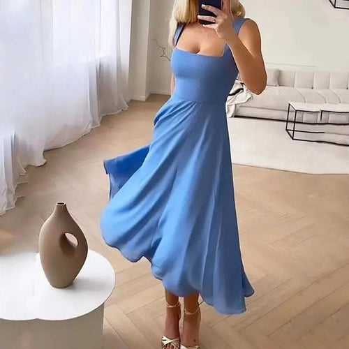 Riley | Sleeveless Midi Dress