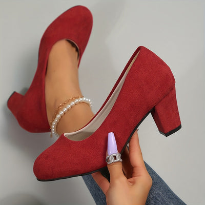 Vayda | Block Heel Pumps