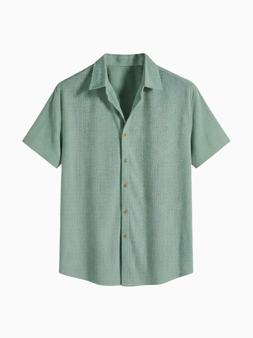 Azure Linen Shirt