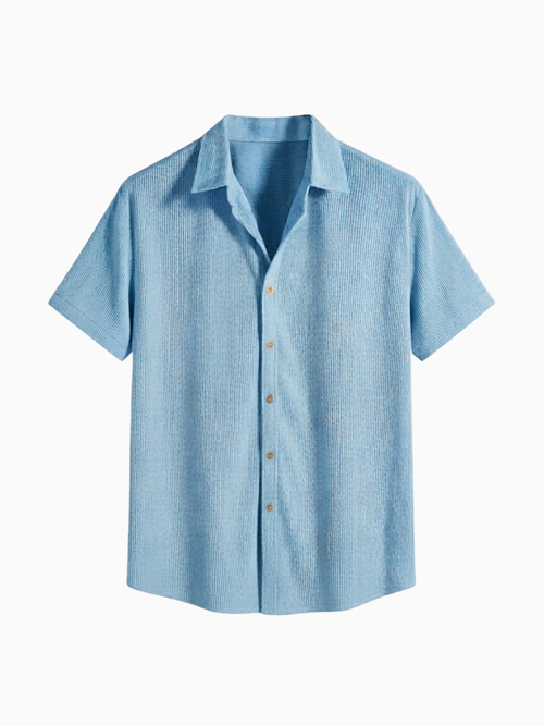 Azure Linen Shirt