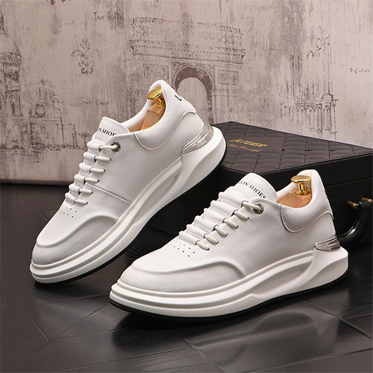 Rosetta Leather Platform Sneaker – Elevate Your Everyday Style