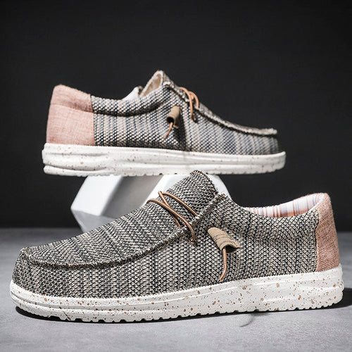 Verona Canvas Slip-On Boat Shoes — Effortless Comfort and Nautical Style