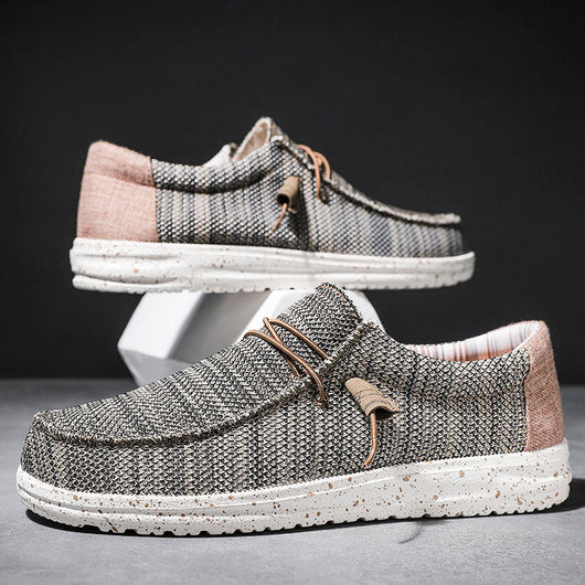 Verona Canvas Slip-On Boat Shoes — Effortless Comfort and Nautical Style