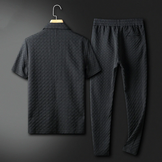 Blythe Cotton Waffle-Weave Lounge Set