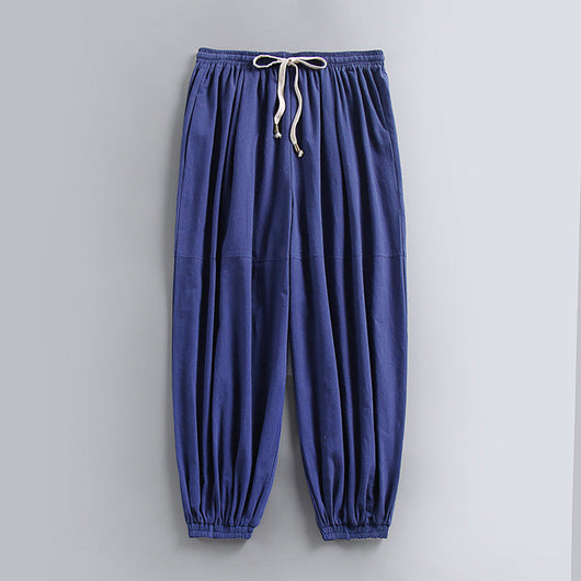 Riviera Linen Wide-Leg Palazzo Pants - Effortless, Airy Comfort