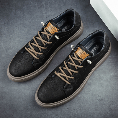 Halden Leather Low-Top Sneakers — Sleek, All-Day Comfort and Style