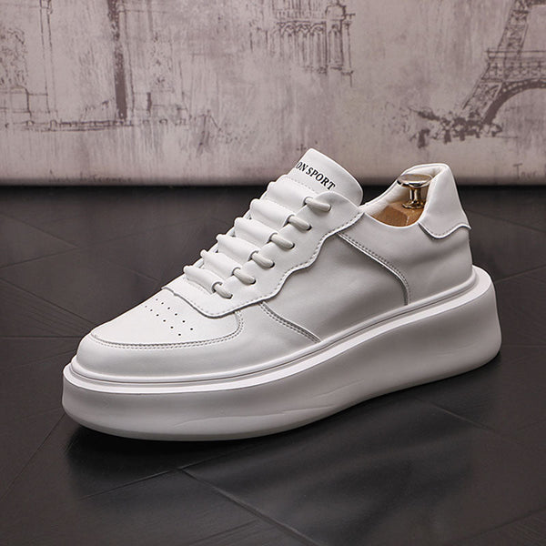 Caldera Split Leather Platform Sneaker - Elevate Your Everyday Look