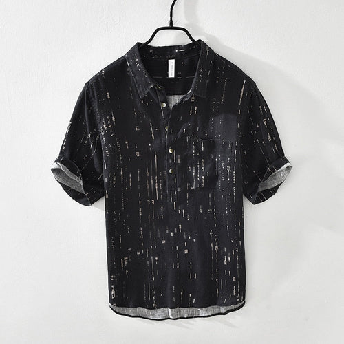 Halden Relaxed-Fit Linen Shirt – Lightweight, Breathable Comfort for Everyday Wear