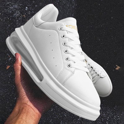 Hudson Low-Top Vegan Leather Sneakers - Sleek, Sustainable Everyday Style