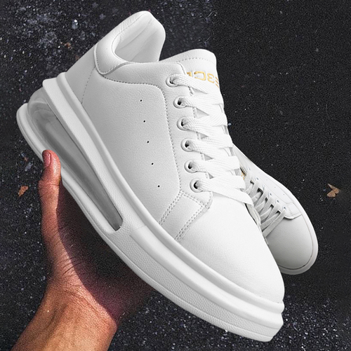 Hudson Low-Top Vegan Leather Sneakers - Sleek, Sustainable Everyday Style