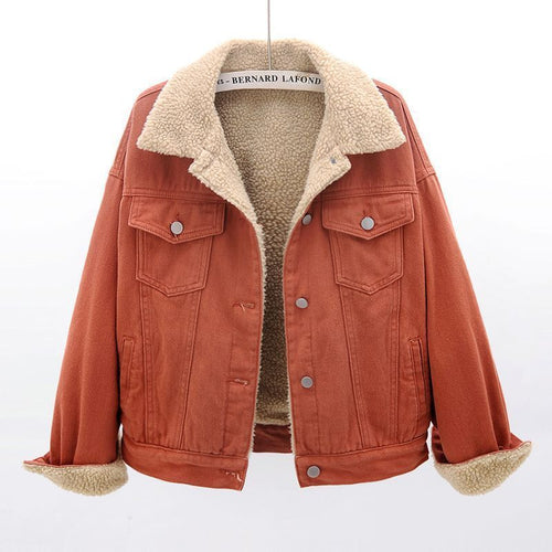Brennan Denim Jacket with Plush Sherpa Lining