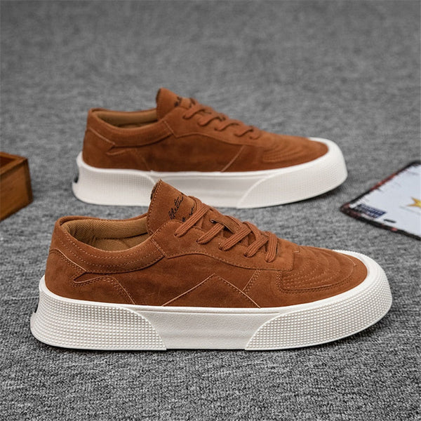 Hudson Canvas Lace-Up Sneakers - All-Day Comfort and Classic Style