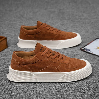 Hudson Canvas Lace-Up Sneakers - All-Day Comfort and Classic Style