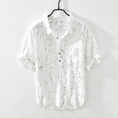 Halden Relaxed-Fit Linen Shirt – Lightweight, Breathable Comfort for Everyday Wear
