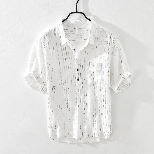Halden Relaxed-Fit Linen Shirt – Lightweight, Breathable Comfort for Everyday Wear