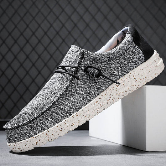 Verona Canvas Slip-On Boat Shoes — Effortless Comfort and Nautical Style