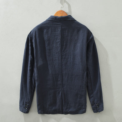 Tavira Breathable Linen Blazer — Lightweight, Fresh, All-Day Comfort
