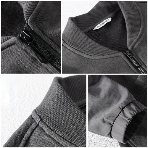 Bexley Lightweight Cotton Bomber Jacket – Sleek, Breathable Everyday Style