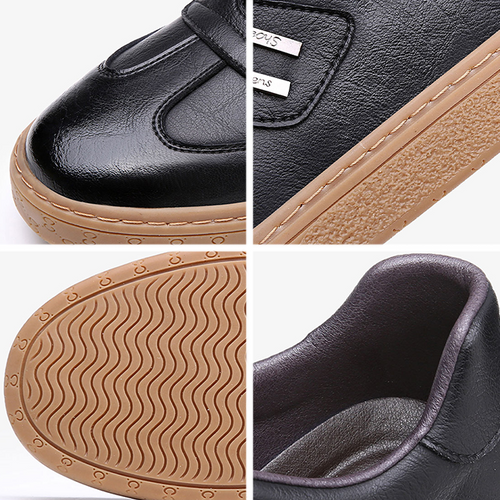 Hudson Leather Lace-Up Sneakers — Timeless Style, Premium Comfort