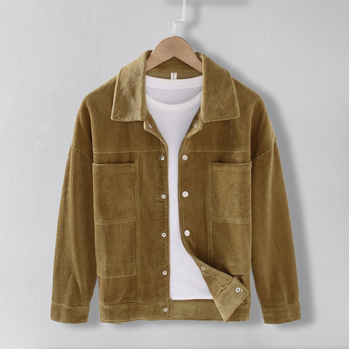 Redford Slim-Fit Corduroy Jacket - Modern, Tailored Fit in Classic Corduroy