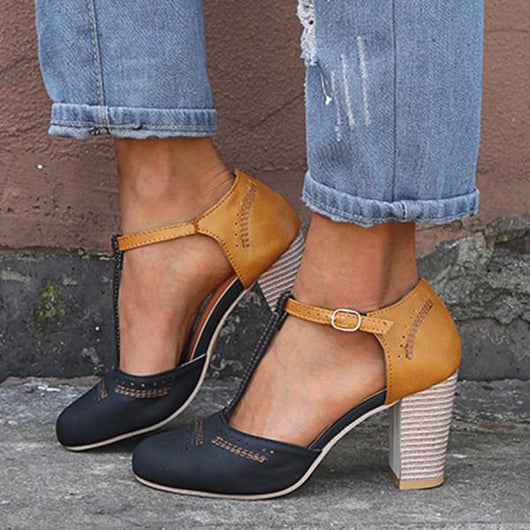 Janet | Block Heel Pumps