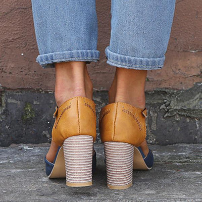 Janet | Block Heel Pumps
