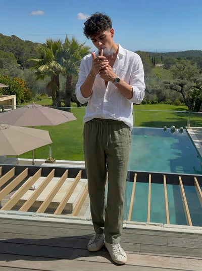 Heritage linen shirt