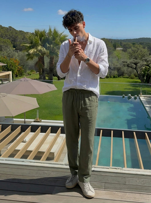 Heritage linen shirt
